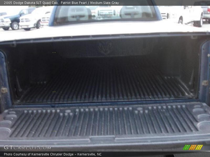 Patriot Blue Pearl / Medium Slate Gray 2005 Dodge Dakota SLT Quad Cab
