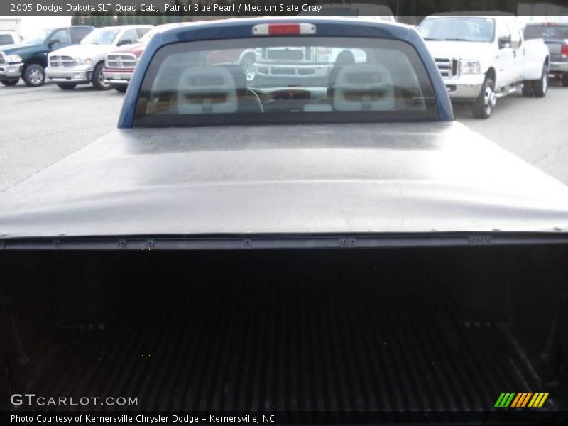Patriot Blue Pearl / Medium Slate Gray 2005 Dodge Dakota SLT Quad Cab