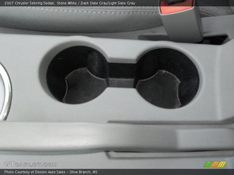 Stone White / Dark Slate Gray/Light Slate Gray 2007 Chrysler Sebring Sedan