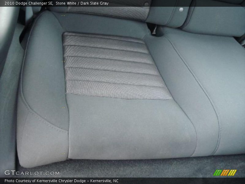 Stone White / Dark Slate Gray 2010 Dodge Challenger SE
