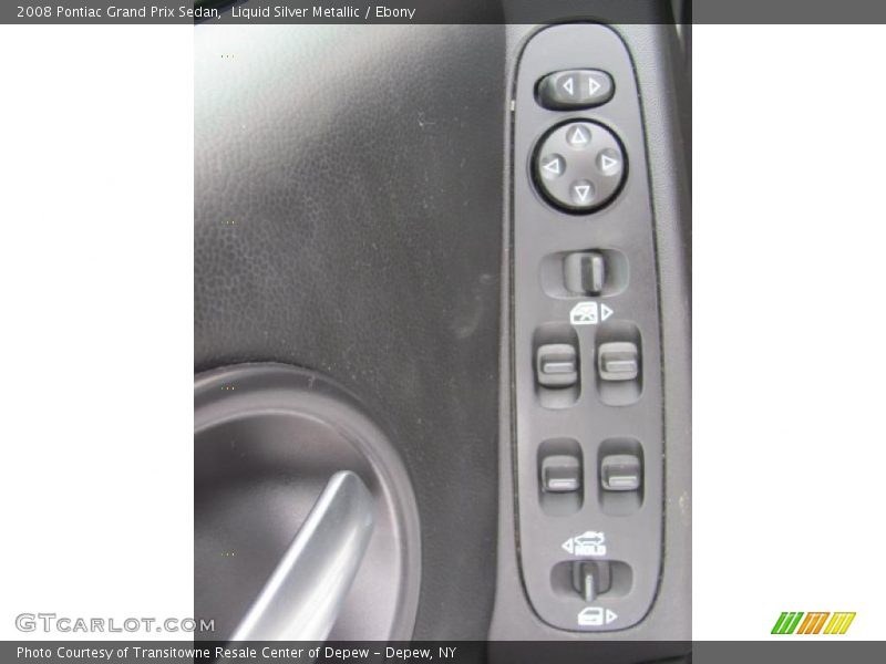 Liquid Silver Metallic / Ebony 2008 Pontiac Grand Prix Sedan