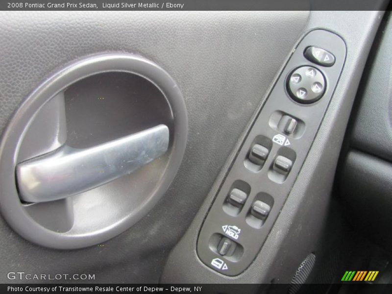Liquid Silver Metallic / Ebony 2008 Pontiac Grand Prix Sedan