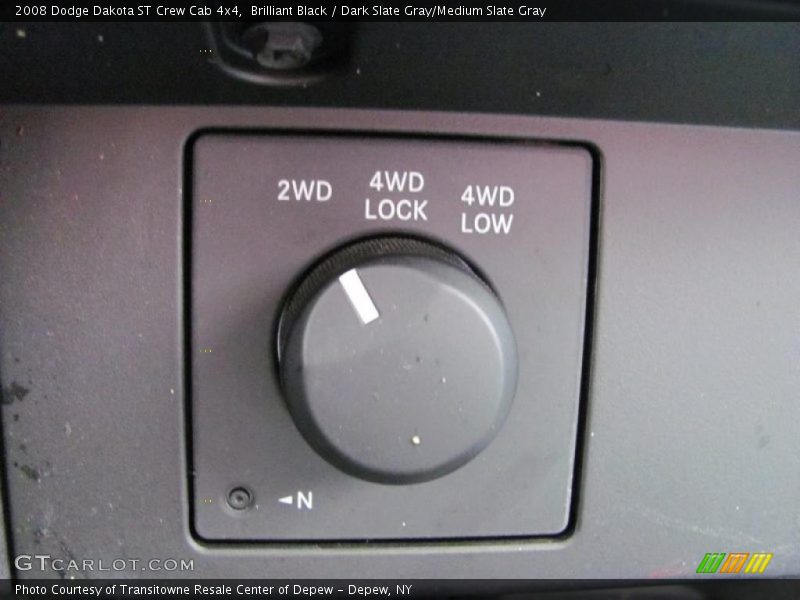 Brilliant Black / Dark Slate Gray/Medium Slate Gray 2008 Dodge Dakota ST Crew Cab 4x4