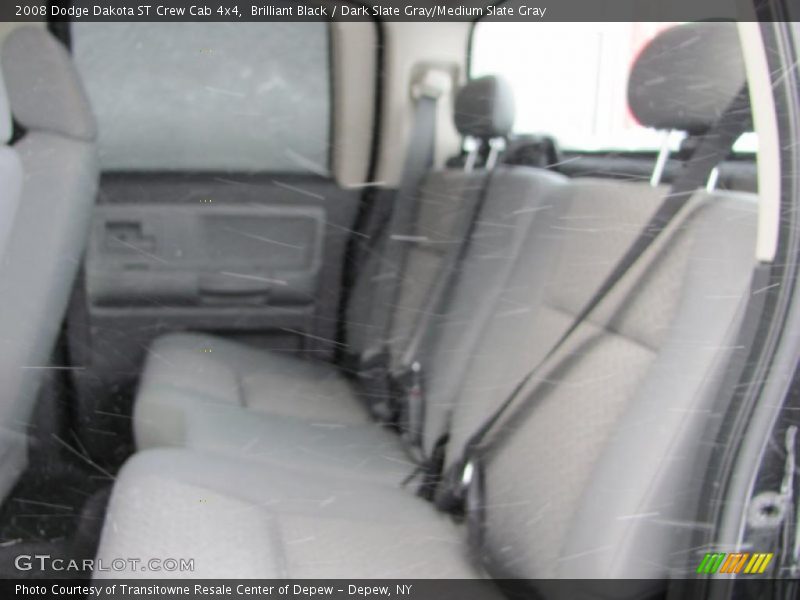 Brilliant Black / Dark Slate Gray/Medium Slate Gray 2008 Dodge Dakota ST Crew Cab 4x4
