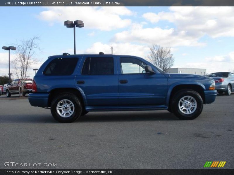 Atlantic Blue Pearlcoat / Dark Slate Gray 2003 Dodge Durango SLT