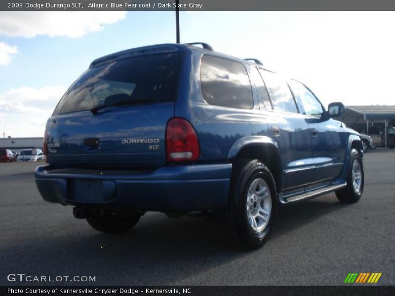 Atlantic Blue Pearlcoat / Dark Slate Gray 2003 Dodge Durango SLT