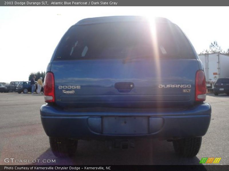 Atlantic Blue Pearlcoat / Dark Slate Gray 2003 Dodge Durango SLT