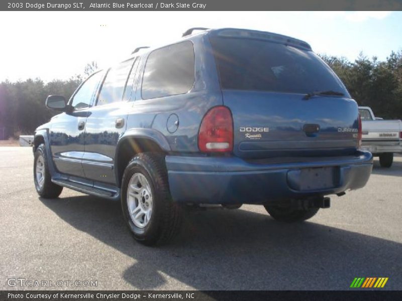 Atlantic Blue Pearlcoat / Dark Slate Gray 2003 Dodge Durango SLT