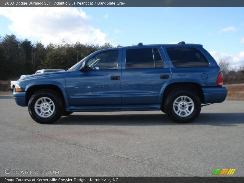 Atlantic Blue Pearlcoat / Dark Slate Gray 2003 Dodge Durango SLT