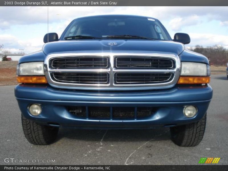 Atlantic Blue Pearlcoat / Dark Slate Gray 2003 Dodge Durango SLT