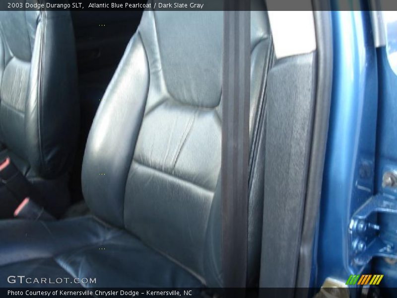 Atlantic Blue Pearlcoat / Dark Slate Gray 2003 Dodge Durango SLT