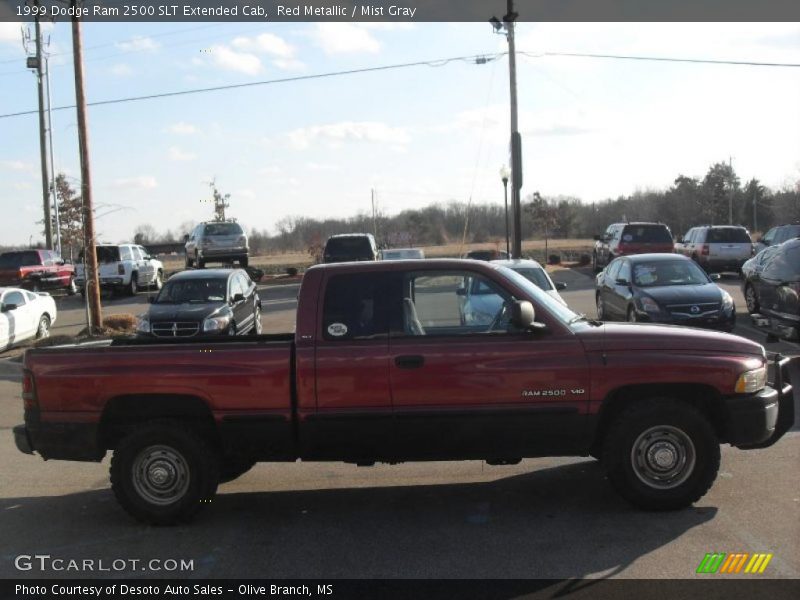 Red Metallic / Mist Gray 1999 Dodge Ram 2500 SLT Extended Cab