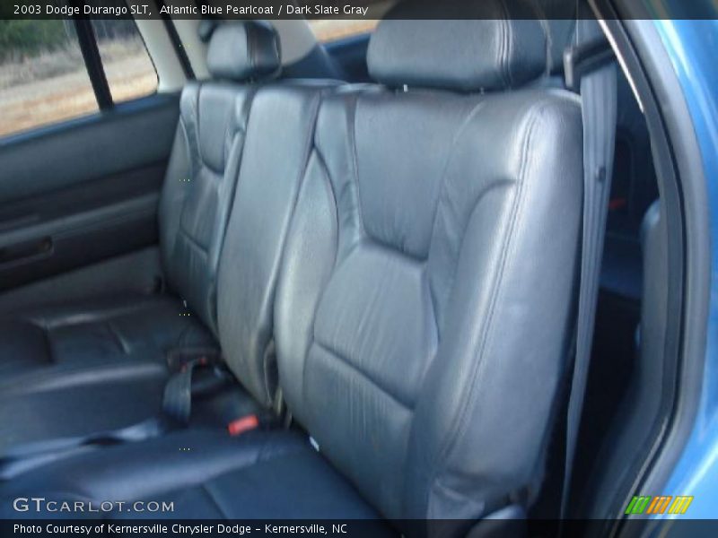 Atlantic Blue Pearlcoat / Dark Slate Gray 2003 Dodge Durango SLT