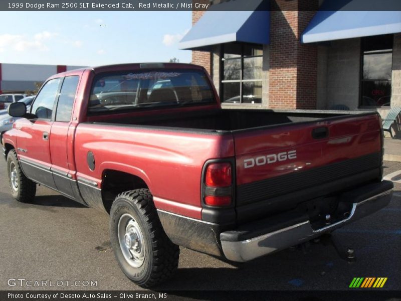 Red Metallic / Mist Gray 1999 Dodge Ram 2500 SLT Extended Cab