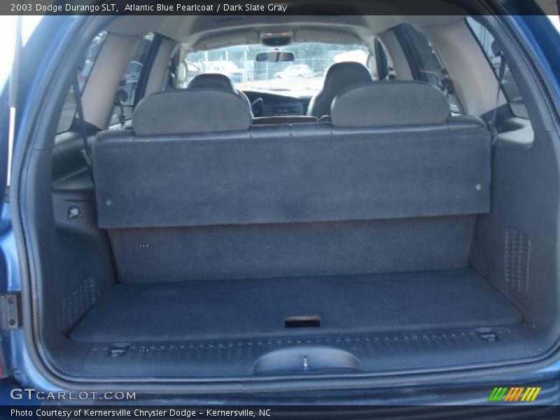 Atlantic Blue Pearlcoat / Dark Slate Gray 2003 Dodge Durango SLT