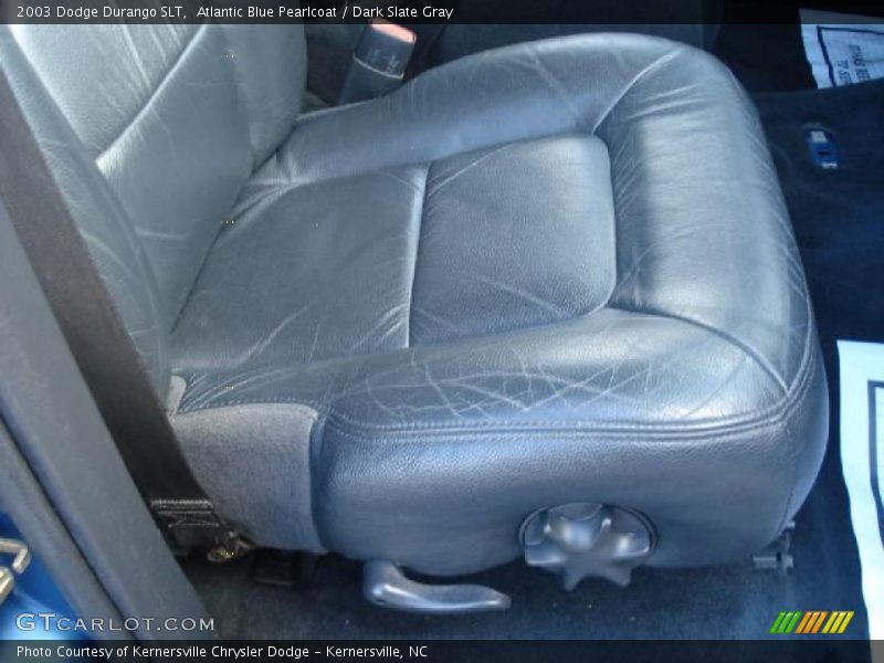Atlantic Blue Pearlcoat / Dark Slate Gray 2003 Dodge Durango SLT