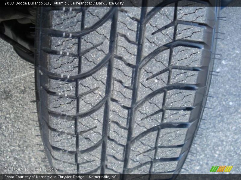 Atlantic Blue Pearlcoat / Dark Slate Gray 2003 Dodge Durango SLT