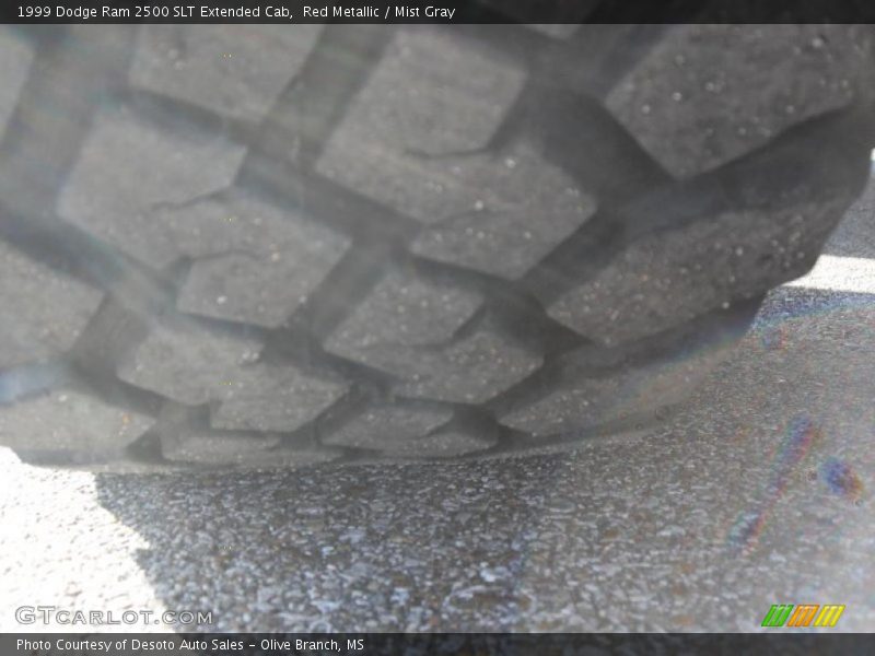 Red Metallic / Mist Gray 1999 Dodge Ram 2500 SLT Extended Cab