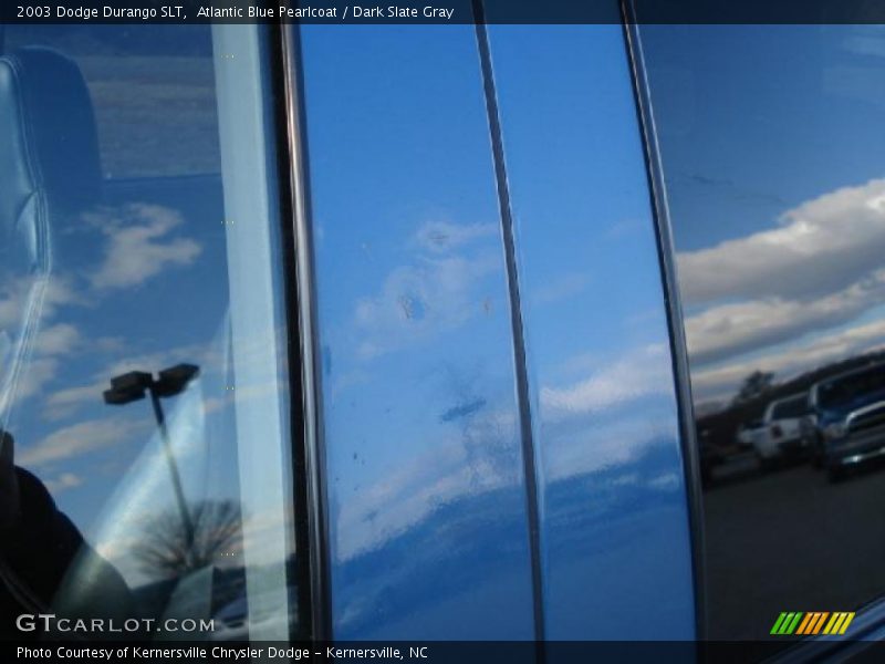 Atlantic Blue Pearlcoat / Dark Slate Gray 2003 Dodge Durango SLT