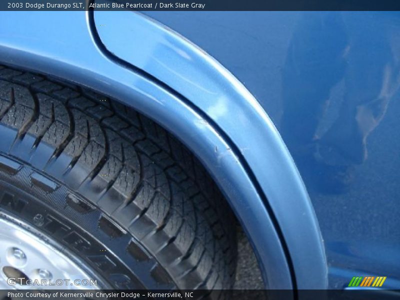 Atlantic Blue Pearlcoat / Dark Slate Gray 2003 Dodge Durango SLT