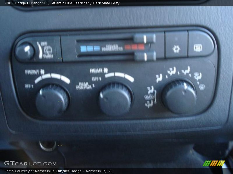 Atlantic Blue Pearlcoat / Dark Slate Gray 2003 Dodge Durango SLT