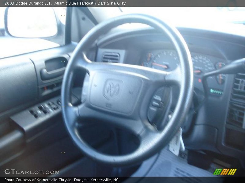 Atlantic Blue Pearlcoat / Dark Slate Gray 2003 Dodge Durango SLT