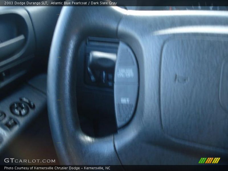 Atlantic Blue Pearlcoat / Dark Slate Gray 2003 Dodge Durango SLT