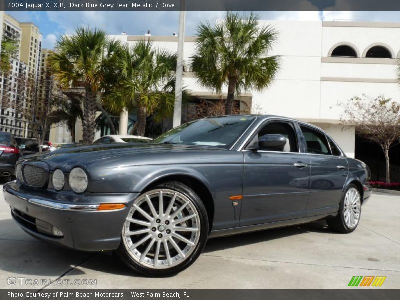 Dark Blue Grey Pearl Metallic / Dove 2004 Jaguar XJ XJR