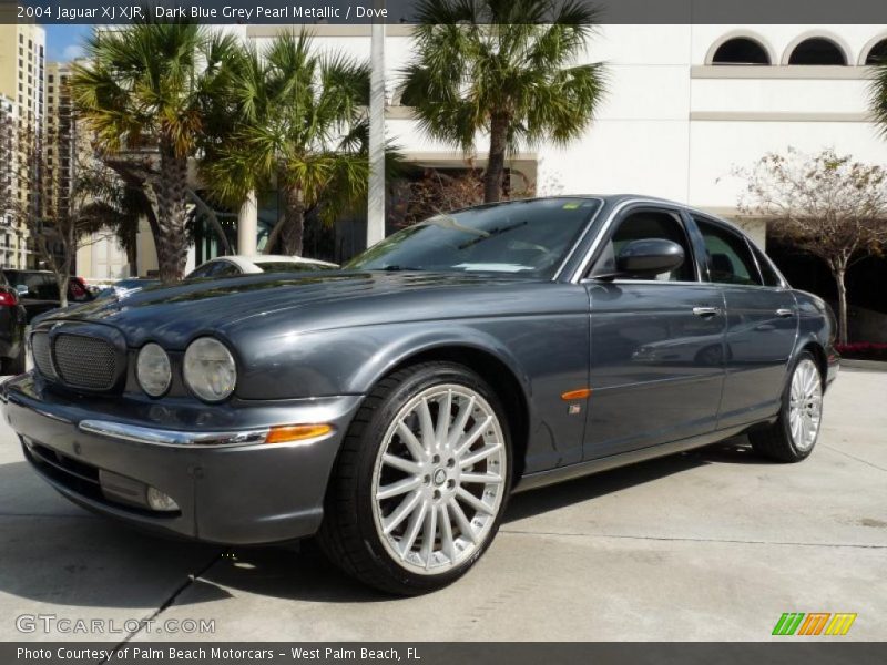 Dark Blue Grey Pearl Metallic / Dove 2004 Jaguar XJ XJR
