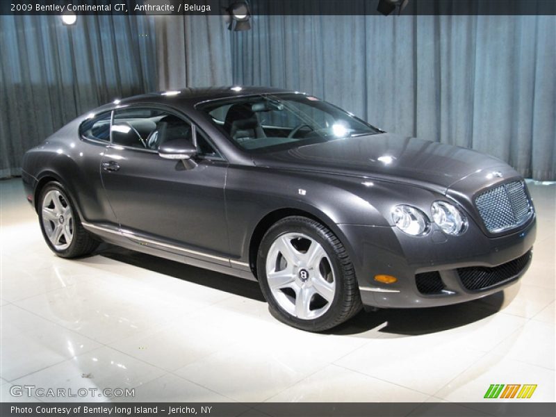 Anthracite / Beluga 2009 Bentley Continental GT