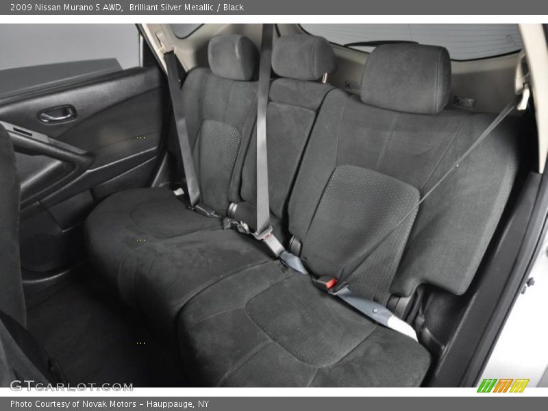 Brilliant Silver Metallic / Black 2009 Nissan Murano S AWD
