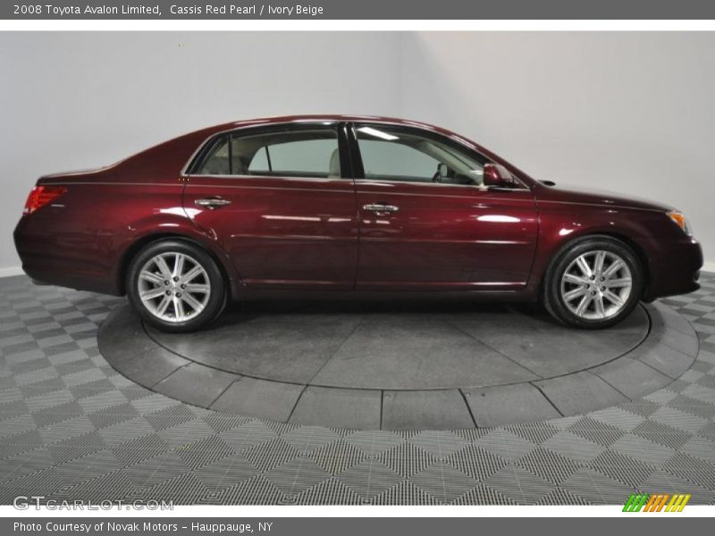 Cassis Red Pearl / Ivory Beige 2008 Toyota Avalon Limited