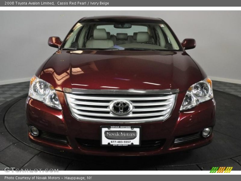 Cassis Red Pearl / Ivory Beige 2008 Toyota Avalon Limited