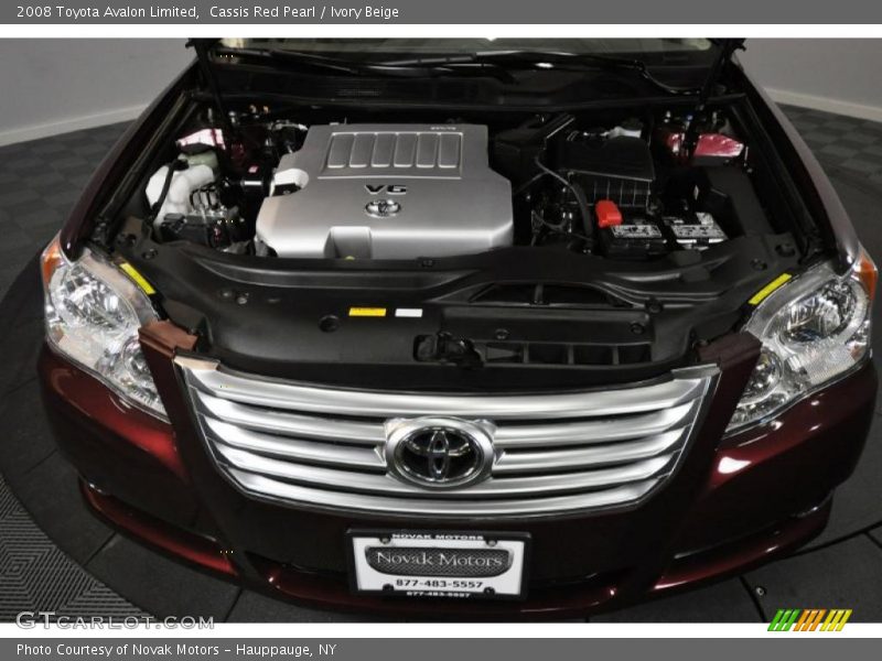 Cassis Red Pearl / Ivory Beige 2008 Toyota Avalon Limited