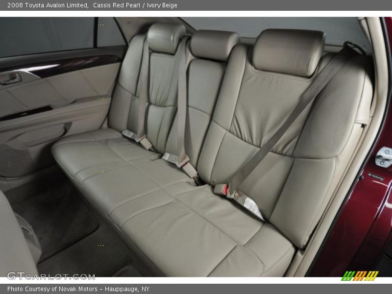 Cassis Red Pearl / Ivory Beige 2008 Toyota Avalon Limited