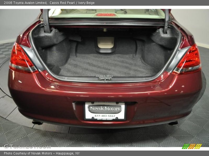 Cassis Red Pearl / Ivory Beige 2008 Toyota Avalon Limited