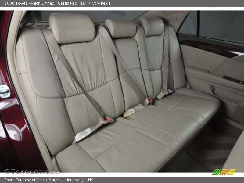 Cassis Red Pearl / Ivory Beige 2008 Toyota Avalon Limited