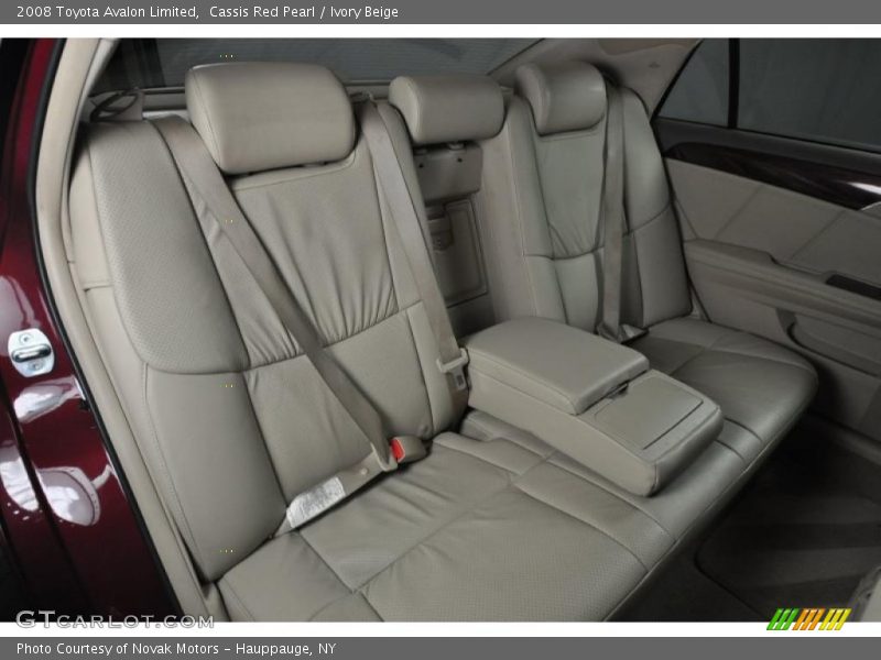 Cassis Red Pearl / Ivory Beige 2008 Toyota Avalon Limited