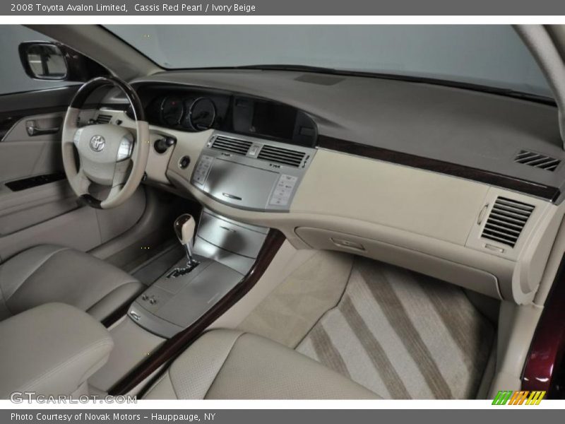 Cassis Red Pearl / Ivory Beige 2008 Toyota Avalon Limited