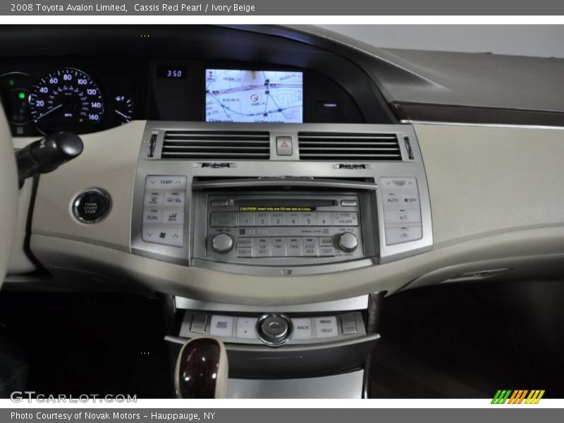 Cassis Red Pearl / Ivory Beige 2008 Toyota Avalon Limited