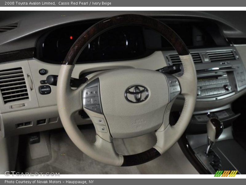 Cassis Red Pearl / Ivory Beige 2008 Toyota Avalon Limited