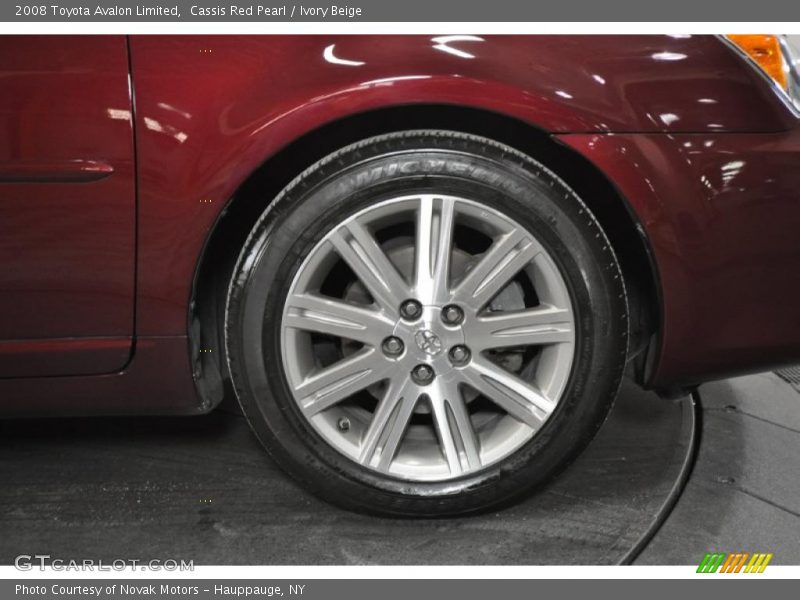 Cassis Red Pearl / Ivory Beige 2008 Toyota Avalon Limited