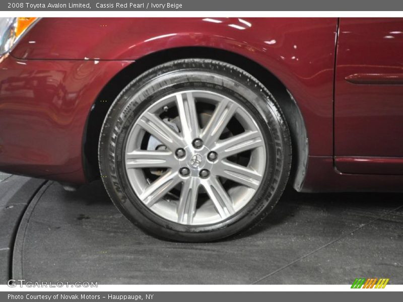 Cassis Red Pearl / Ivory Beige 2008 Toyota Avalon Limited