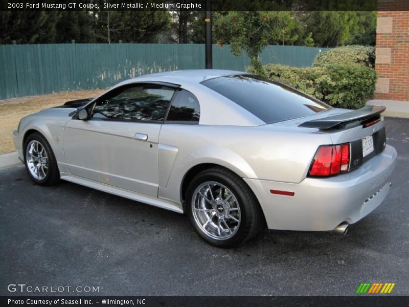 Silver Metallic / Medium Graphite 2003 Ford Mustang GT Coupe