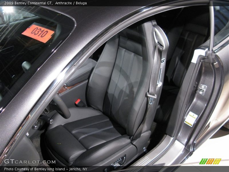 Anthracite / Beluga 2009 Bentley Continental GT