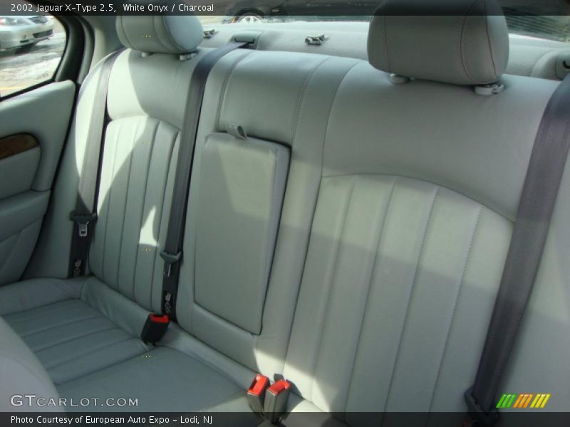White Onyx / Charcoal 2002 Jaguar X-Type 2.5