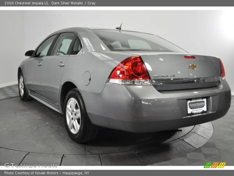 Dark Silver Metallic / Gray 2009 Chevrolet Impala LS