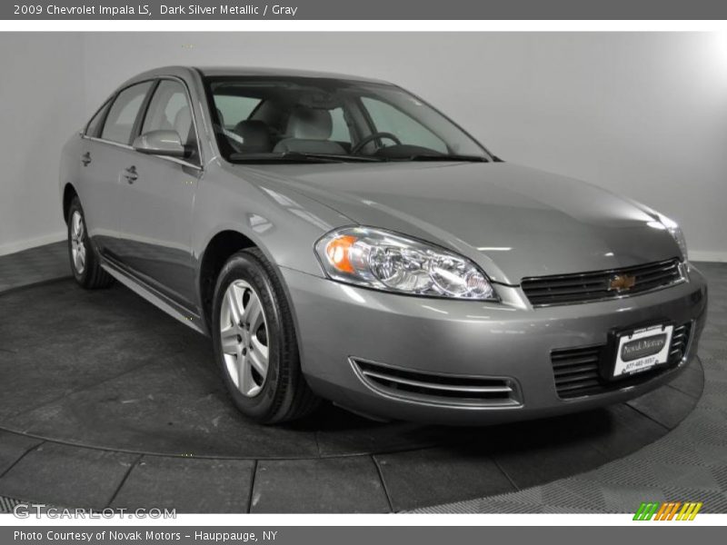 Dark Silver Metallic / Gray 2009 Chevrolet Impala LS