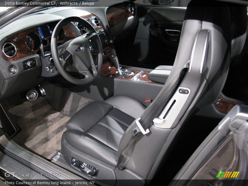 Anthracite / Beluga 2009 Bentley Continental GT