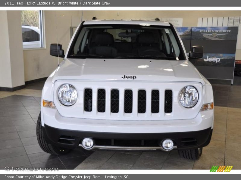 Bright White / Dark Slate Gray 2011 Jeep Patriot Latitude X